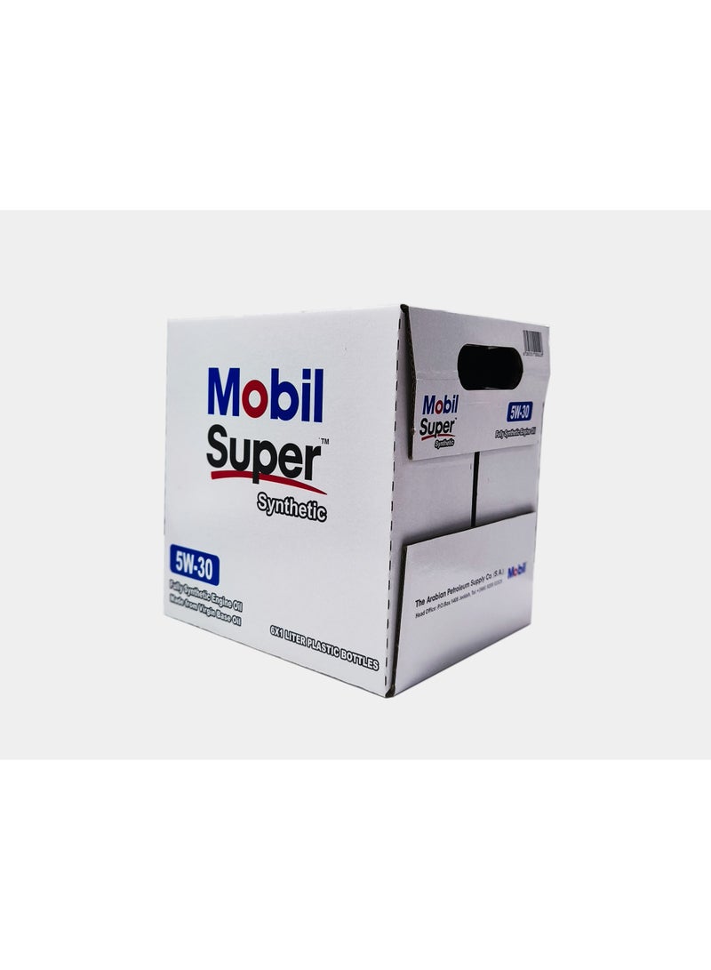 Mobil Super 5W-30 6x1L - Image 2